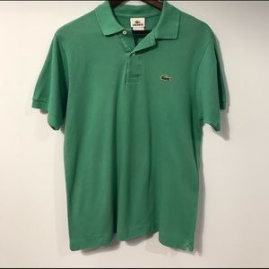 Men’s Lacoste polo shirt- green